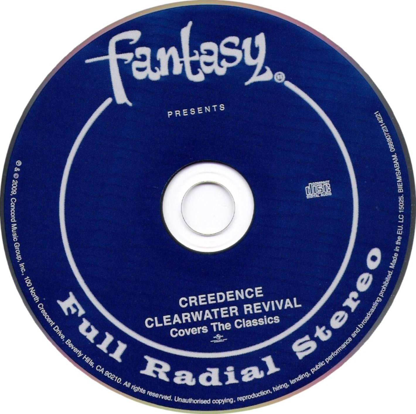 Creedence Clearwater Revival Covers The Classics : CD